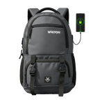 WROGN ASHPER Unisex with USB Port and Rain Cover 40 L Laptop Backpack(Grey)