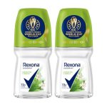 Rexona Matcha Tea & Vanilla Antiperspirant Roll-On | for Women |72H Odour Protection | Limited Edition Pack – ICC Women’s Cricket World Cup India 2025 |50 ML (Pack of 2)