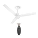 Havells EPIC BLDC Ceiling Fan 1200mm, 380 RPM, Savings upto 65%, Reverse Rotation, 4 Modes (Boost, Sleep, Breeze, Mop), Low Wattage 30W, Low Noise, Air Flow:225 CMM, 3 Year Warranty, Elegant White