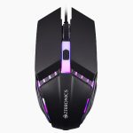 ZEBRONICS PHERO Wired Gaming Mouse with up to 2400 DPI, Rainbow LED Lights, DPI Switch, High Precision, Plug & Play, 4 Buttons