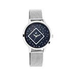 Fastrack Women Metal X Ananya Panday-Fit Out Analog Blue Dial Watch-Nn6210Sm03/Np6210Sm03, Band Color-Purple