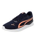 PUMA | Armour V2 Men’s Lightweight Sneakers | Navy-Ultra Orange | 11UK