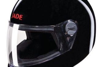 Studds Jade Full Face Helmet – Black (L)