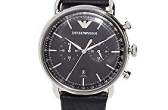 Emporio Armani Aviator Analog Black Dial Men’s Watch – AR11143