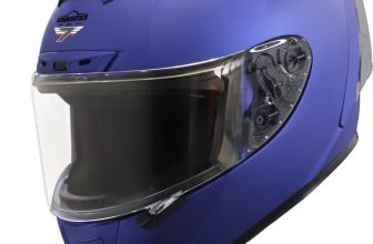 Steelbird SA-2 Aeronautics Motorbike Helmet(Mat Y.Blue)