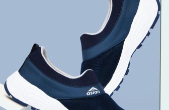 asian Future-04 laceless sports shoes for men | Latest Stylish Casual sneakers for men without laces | running shoes for boys | Slip on blue shoes for running, walking, gym, trekking & party Loafers For Men(Multicolor , 6 UK/India)