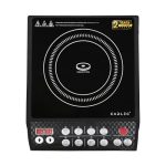 Cadlec CookFusion_5 2000W Induction Cooktop | 8 Cooking Modes, Auto Shut-Off, Over-Heat Protection, LED Display, BIS Approved, 2-Year Warranty | Black