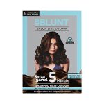 BBLUNT Chocolate Dark Brown 5 Minute Shampoo Hair Colour for 100% Grey Coverage – 20ml X 5