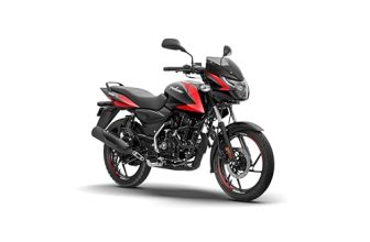 Bajaj Pulsar 125 Neon Disc Bike Ebony Black Racing Red Booking for Ex-Showroom Price
