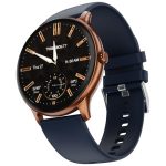 Fire-Boltt Phoenix Pro Round Smart Watch 1.39″ HD Display with Bluetooth Calling, AI Voice Assistant, SpO2 & Heart Rate Monitor, 120+ Sports Modes, IP67 Waterproof Smartwatch for Men & Women – Blue