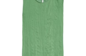 Marks & Spencer Plisse Round Neck Top