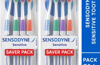 Sensodyne Toothbrush Sensitive tooth brush with soft rounded bristles Soft Toothbrush(Pack of 2)