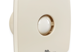 RR VENTO AIR | High Speed | Silent Operation | Rust Proof | Kitchen Use 100 mm Exhaust Fan(WHITE)