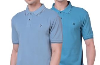 Dollar Pack of 2 Men’s Cotton Polo T-Shirt with Classic Collar