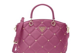 Lavie Signature Women’s Stud Lima Satchel Handbag | Satchel Bag for Work | Ladies purse | Stylish Shoulder Bag | Gift For Women