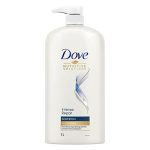 Dove Intense Repair Shampoo 1 L|| Repairs Dry and Damaged|| Strengthening Shampoo for Smooth & Strong Hair – Mild for Men & Women