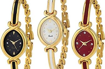 Acnos® Premium Gold Chain Analog Watches Combo for Women Pack of – 3 (K-10-3COMBO)