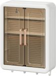 Sorath Plastic Crockery Cabinet(Finish Color – White, DIY(Do-It-Yourself))