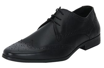 Bond Street by (Red Tape) Men’s Black Formal Shoes – 6 UK (40 EU) (BSS0911D)