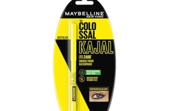 Maybelline New York Kajal, Black, Matte Finish