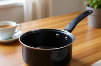 Modern Essentials Black Non stick Tadka/ Saucepan / Sauce pan / Milk pan / Tea Pan / Tea maker Sauce Pan 17 cm diameter 1.4 L capacity(Cast Iron, Non-stick, Induction Bottom)