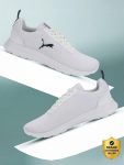 PUMA Bridge Comfort Sneakers For Men(White , 7)