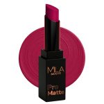 Mila Beauté Pro Matte Lipstick | Highly Pigmented & Long lasting | Semi Matte Finish | Light Weight Lipstick | Single Swipe Application | Luxurious Lip Color | Shade -(Anarkali, 4.2g)