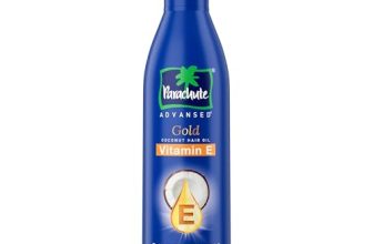 Parachute Advansed Gold Vitamin E Coconut Hair Oil| Long & Soft Hair | For All Hair Type| No Paraben & Silicones| 300ml