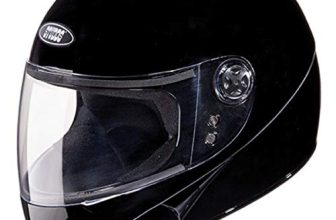 Studds Chrome SUPER Full Face Helmet (Black, L)