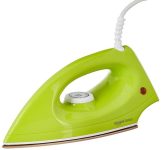 amazon basics Ceramic Dry Iron | Ergonomic Hand-Grip | Cool Touch Handle | 1000 Watts | Green