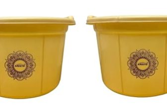 Aristo Multipurpose Plastic Tub 32 Ltr Aqua peach Combo