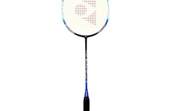 Yonex Muscle Power 22 Light Aluminum Strung Badminton Racquet, 4U-G5 (Black/Blue)