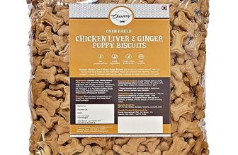 Chewers Chicken Liver & Ginger Puppy Biscuits, 1 Kg