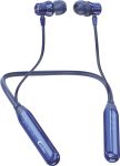 Caidea CNB100 Fog Upto 100 Hrs* Music,ENC,Voice Changer,Fast Charging Neckband Bluetooth(Matte Blue, In the Ear)