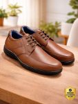 Bata Lace Up For Men(Brown , 7)