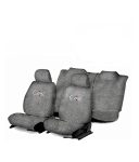 Flomaster Towelmate Seat Cover for Maruti Alto (Set of 3, Grey) (WV0013592)
