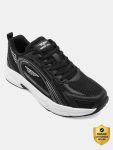 RED TAPE Soft Cushioned Insole, Slip-Resistance, Arch Support & Shock Absorption Sneakers For Men(Black, White , 7)