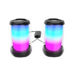 HP Multimedia Speaker DHS-5100, High Power Speaker with Pure and Pleasant Sound Quality; RGB Light Effect; USB Powered; Bluetooth® 5 connectivity Support; Dual Speaker Design
