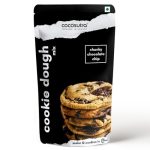 Cocosutra Chunky Chocolate Chip – Cookie Dough Mix | Makes 12 Cookies | Instant Baking Mix | Natural Ingredients | Easy 3-Step Recipe – Whisk, Scoop & Bake | 220g