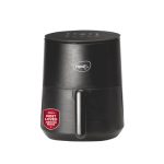 Pigeon Healthifry 3.3L Compact Digital Air Fryer | 1200W | 360° Rapid Air Circulation | 85% Less Oil | Non-Stick Basket | Touch Control | Perfect for 1-2 People | Auto Shut-Off | 2Y Warranty | Black