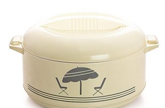 Cello Chef Plastic Casserole, (Brown, 2 Litres)