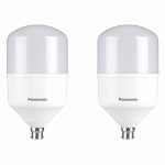 Panasonic 50W B22 LED Cool Day Light Bulb, Pack of 2, (PBUM04507-pk2)