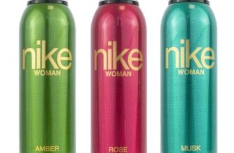 Nike Women Deodorant Spray Combo (Amber + Rose + Musk) – 200ml Each | Pack of 3 Long Lasting Body Spray | Odour Control & Freshness | Deo for Women