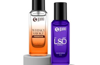 Beardo LSD x Firebomb Edition Perfume Combo for Men (20ml x 2) | Long Lasting Fragrance | Long Lasting Perfume for Men | Gift for Men | Gift for Friend