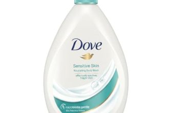 Dove Nourishing Body Wash for Sensitive Skin, 24Hrs Moisture Lock, 1L