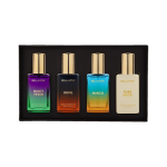 BELLAVITA Unisex Scents Gift Set|4x20ml|Long Lasting Perfume|Woody & Musk Fragrance Notes| Eau de Parfum  –  80 ml(For Men & Women)