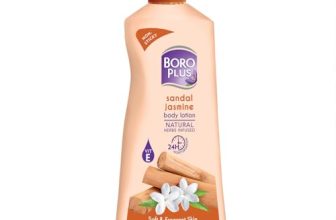 BoroPlus Sandal & Jasmine Body Lotion | Natural Herbs Infused | 24 hrs Moisturisation | For Soft & Fragrant Skin | All Seasons|All Skin Types|No Added Parabens|400ml