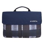 Protecta Charlie 13.3 Inch Stylish Laptop Bag for Women & Men, Ideal as Office Hand Bag or as Sling Bag Soft Velvety Interiors & Water Repellent Outer Fabric – (Distressed Checks Print)