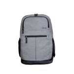ASUS AP1601 Laptop Backpack for Up to 16-Inch Laptops, 18L Capacity, Water-Repellent Polyester,Dedicated Laptop Compartment,Multiple Organizer Pockets,Luggage Strap, Grey, for College, Office & Travel
