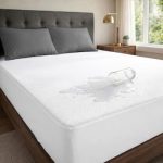 MollisHomes Mattress Protector Single Size, 78×36 Inches, White